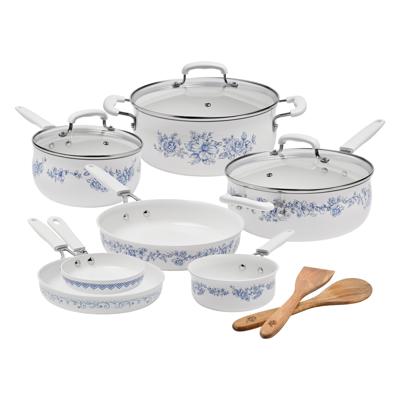 The Pioneer Woman, Cookware Set, 12-Piece, Agatha Blue - Walmart.com