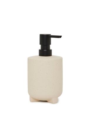 David Jones Collection Oatmeal Footed Ceramic 16.2cm Soap Dispenser Cream | David Jones