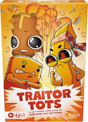 Amazon.com: Hasbro Gaming Traitor Tots Card Game | Explosive Potato Party Card Game for Families and Adults | 3 to 10 Players | 25 Mins. Average | Ind