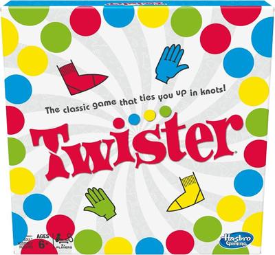 Amazon.com: Hasbro Twister Party Classic Board Game for 2 or More Players,Indoor and Outdoor Game for Kids 6 and Up,Packaging May Vary : Toys & Games