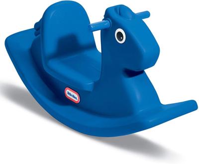 Amazon.com: Little Tikes Rocking Horse Blue, 33.00 L x 10.00 W x 17.50 H Inches : Toys & Games