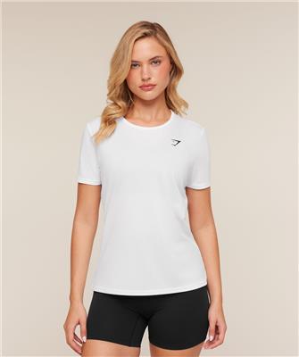 Gymshark Training T-Shirt - White | Gymshark