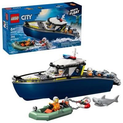 LEGO City Police Boat Chase Building Toy 60456 : Target