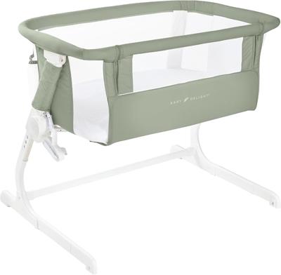 Amazon.com: Baby Delight Beside Me™ Dreamer Bassinet | Bedside Sleeper & Baby Bassinet | 8-Position Height Adjustment | 100% GOTS Certified Organic Co