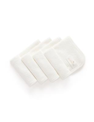 4 Pack Towelling Face Washers – Purebaby