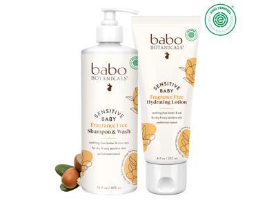 Sensitive Baby Fragrance-Free Baby Shampoo & Lotion Set