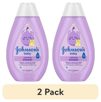 (2 pack) Johnsons Baby Calming Shampoo with NaturalCalm Aromas, 13.6 fl. oz - Walmart.com