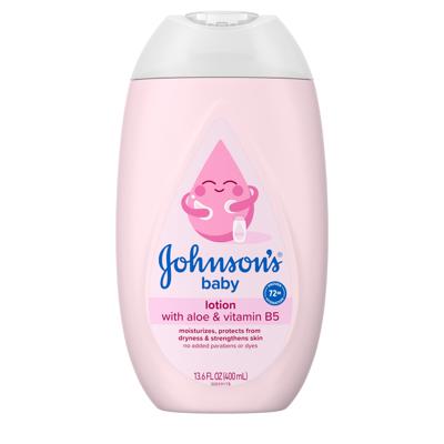 Johnsons Baby Moisturizing Baby Lotion, Coconut Oil & Aloe, 13.6 fl. oz - Walmart.com