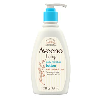 Aveeno, Baby Daily Moisture Body Lotion, 12 fl oz, for Sensitive Skin - Walmart.com