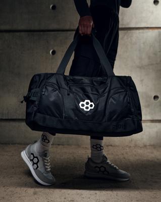 RUDIS Genesis Duffle - Black for Unisex Athletes | RUDIS