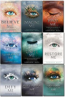 Shatter Me Series 9 Books Collection Set By Tahereh Mafi (Imagine Me, Find Me, Unravel Me, Unite Me, Restore Me, Defy Me, Shatter Me, Ignite Me, Belie