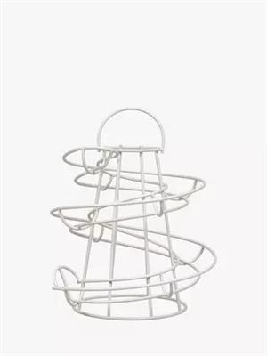 Tala Helter Skelter Egg Holder, Cream