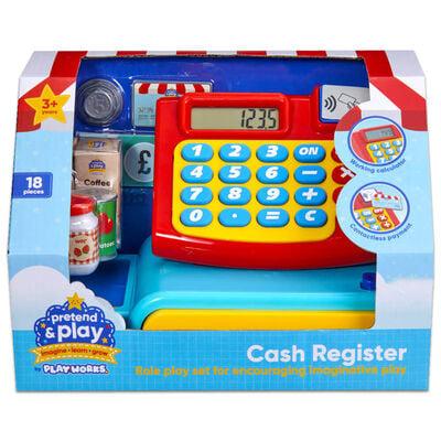 PlayWorks Pretend & Play Cash Register From 10.00 GBP | The Works