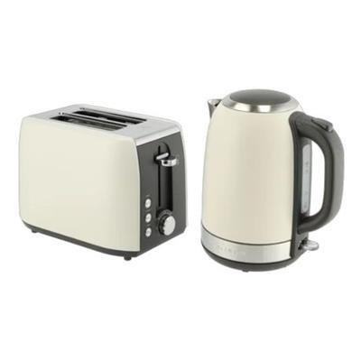 Platinum Cream Breakfast 1.7L Kettle 2000W & Toaster 900W Set Combo | Shop Today. Get it Tomorrow! | takealot.com