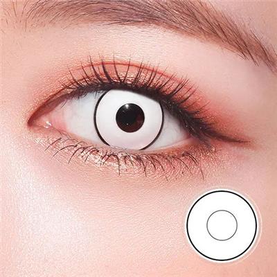 White Manson Crazy Lens Contact Lenses – Best Color Contacts Lenses 800+ Colored Eye Contacts | Eyemi.store
