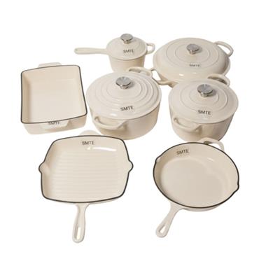 11 Piece Cast Iron Oven Cookware Set with Lids | Shop Today. Get it Tomorrow! | takealot.com