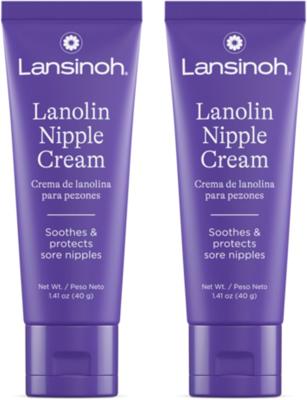 Amazon.com: Lansinoh Nipple Cream Safe for Breastfeeding Baby, 100% Natural Nipple Butter, Breastfeeding Essentials for Postpartum Moms, 1.41 Ounces (