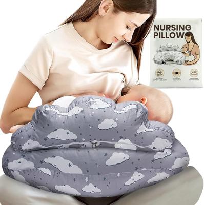 Amazon.com : Nursing Pillow – Breastfeeding Pillows with Security Fence for Enhanced Support & Comfort – Removable Cotton Cover, Adjustable Waist Stra