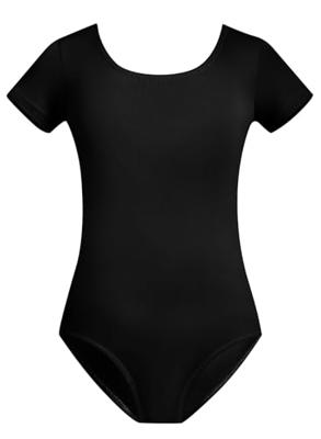 Gymnastics Leotards for Girls Toddler Ballet Dance Tumbling Outfits 5t 6 Kids Short Sleeve Gymnastic Biketard with Shorts Sparkly Dancwear Unitards Cl