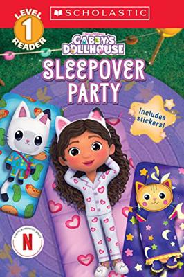 Gabbys Dollhouse: Sleepover Party (Scholastic Reader, Level 1)