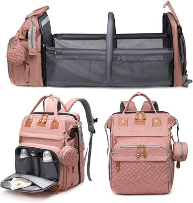 Amazon.com: Jeryswet Baby Diaper Bags with Changing Station, Waterproof Large Capacity Diaper Bag Backpack for Moms Dads with USB Charging Port and St
