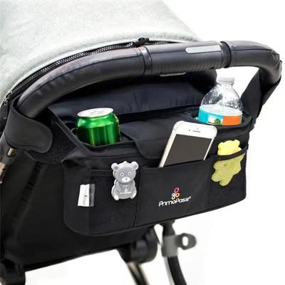 Primo Passi - Baby Stroller Handle Organizer, Black