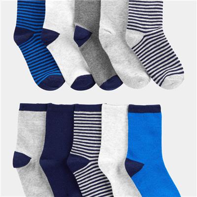 Boys 10-Pack Crew Socks | Carter’s Oshkosh Canada