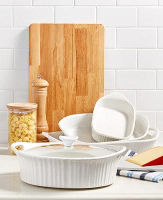 Corningware® French White Bakeware Essentials - Macys