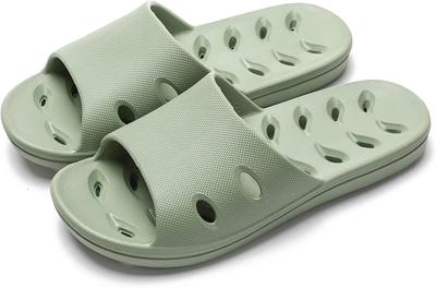 Amazon.com | Kattmas Shower Shoes Quick Dry Non-Slip Women Slippers Sandals Men Bathroom Flip-Flops for College Dorm Room Essentials Shower Sandals Sl