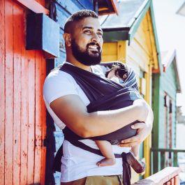 Buy the Snuggleroo Baby Carrier – Charcoal from Babies-R-Us Online | Babies R Us Online