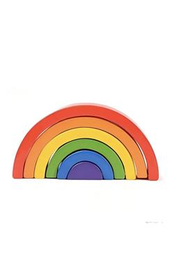 Wooden Rainbow Stacker Toy | Shop Today. Get it Tomorrow! | takealot.com