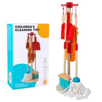 60cm Wooden Kids Cleaning Toy Set for Birthday Gifts - Natural Wood | Shop Today. Get it Tomorrow! | takealot.com