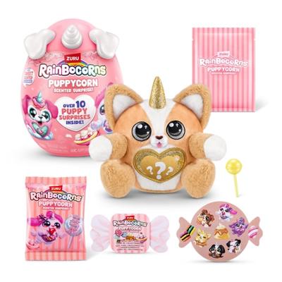 Rainbocorns Scented Puppycorn Plush Toy with Surprises, Scented Accessories, Slime, Crack Open Egg - Walmart.com