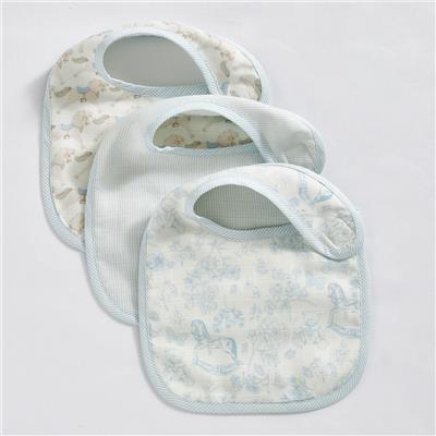 Horse Cradle Muslin Bibs - Set of Three – Annasimona Kids