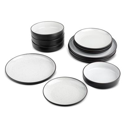 Yellowstone 12-Piece Ceramic Dinnerware Set, Beth Collection - Walmart.ca
