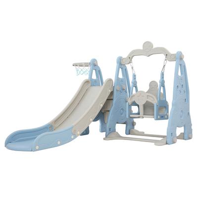 3-in-1 Slide & Swing Set with Hoop | Childhood Trove