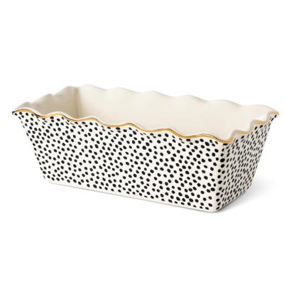 Thyme & Table, 9 Loaf Pan Ceramic - Dot - Walmart.com
