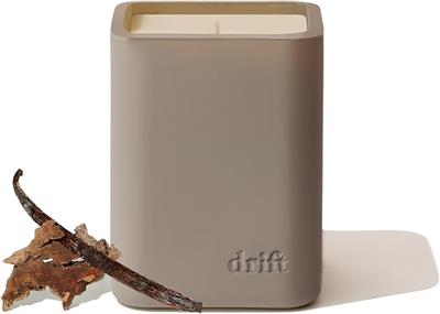 Amazon.com: Drift Vanilla Woods Scented Candle - Clean Oil Premium Home Decor Fragrance - 60 Day Burn Time - 10.5 oz : Health & Household