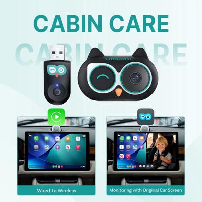 Ottocast, Wireless CarPlay Adapter, 67*30*44mm, Black - Walmart.com