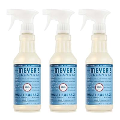 MRS. MEYERS CLEAN DAY All-Purpose Cleaner Spray, Rain Water, 16 fl. oz - Pack of 3