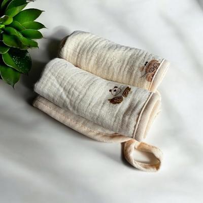 Natural Toned Baby Feeding Burp & Drool Cloth Bear Theme 2 Pack : Amazon.co.za: Home & Kitchen