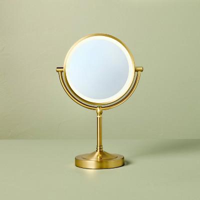 LED Vanity Mirror Brass - Hearth & Hand™ with Magnolia : Target