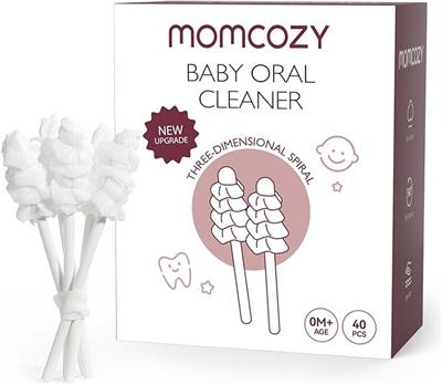 Amazon.com : Momcozy Baby Tongue Cleaner Gauze, Baby Toothbrush Disposable Oral Cleaner, Toddler Tooth Brush for Tooth Mouth Gum Clean, Infant Toothbr