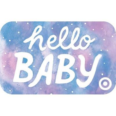 Hello Baby Target GiftCard $50 : Target