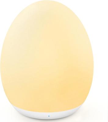 Amazon.com : MediAcous Night Light for Kids, Baby Egg Light for Nursery, 7 Colors Changing & Stepless Dimming, Soft Silicone Touch Night Lamp with 1 H