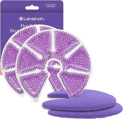 Amazon.com : Lansinoh Breast Therapy Packs, Hot and Cold Breast-Pads with 2 Soft Covers, Postpartum Essentials for Nipple Pain Relief, Mastitis, Engor