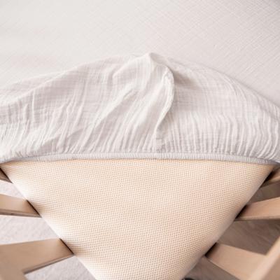 Breathable Organic Muslin Crib Sheets | GOTS-Certified Cotton | Naturepedic