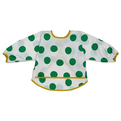 KLADDIG bib, white/green - IKEA CA