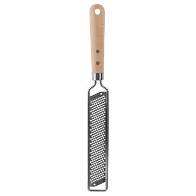 VARDAGEN zester with handle, stainless steel/beech, 33 cm - IKEA UK