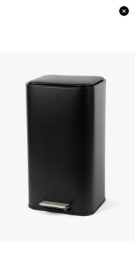 Powder Coated Kitchen Bin | BLACK Woolworths.co.za